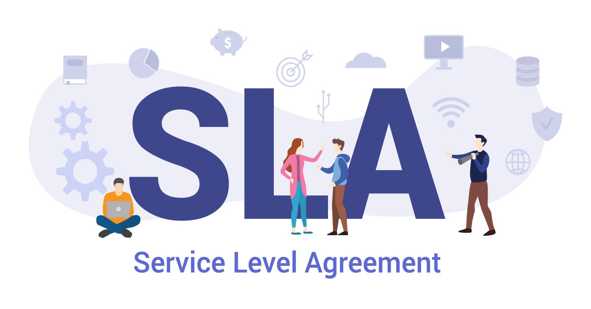Các thành phần trong service level agreement